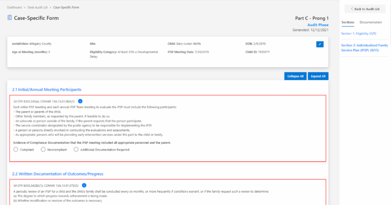 Maryland Department of Education Project Screenshot - 2