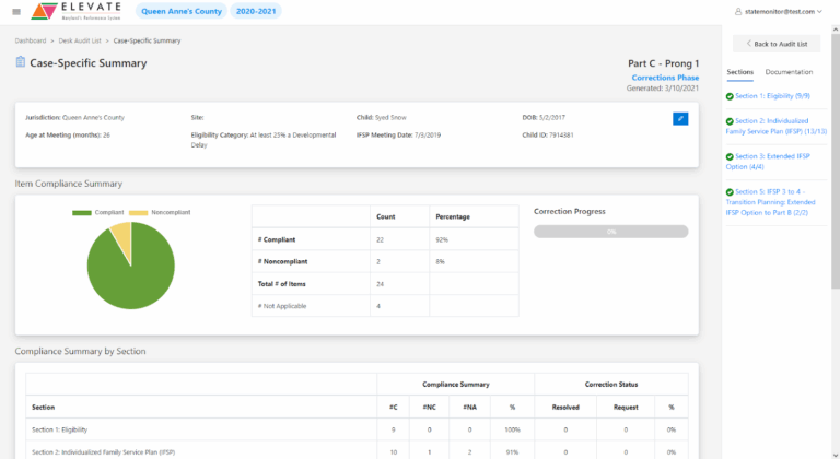 Maryland Department of Education Project Screenshot - 3