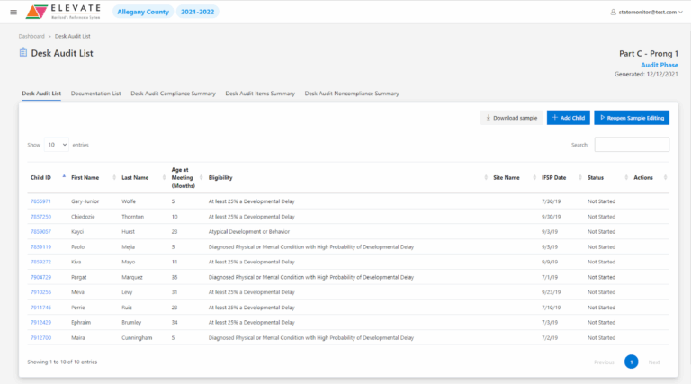 Maryland Department of Education Project Screenshot - 4