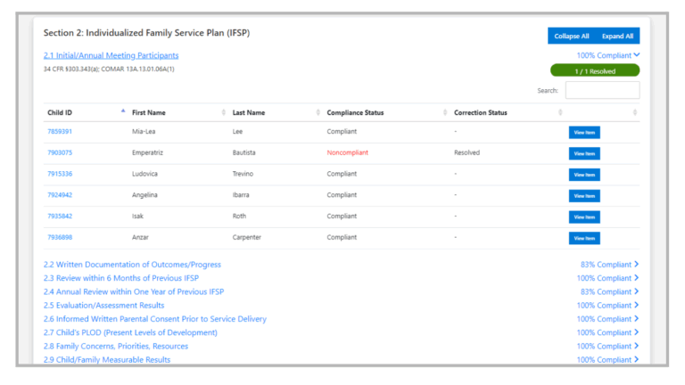 Maryland Department of Education Project Screenshot - 5